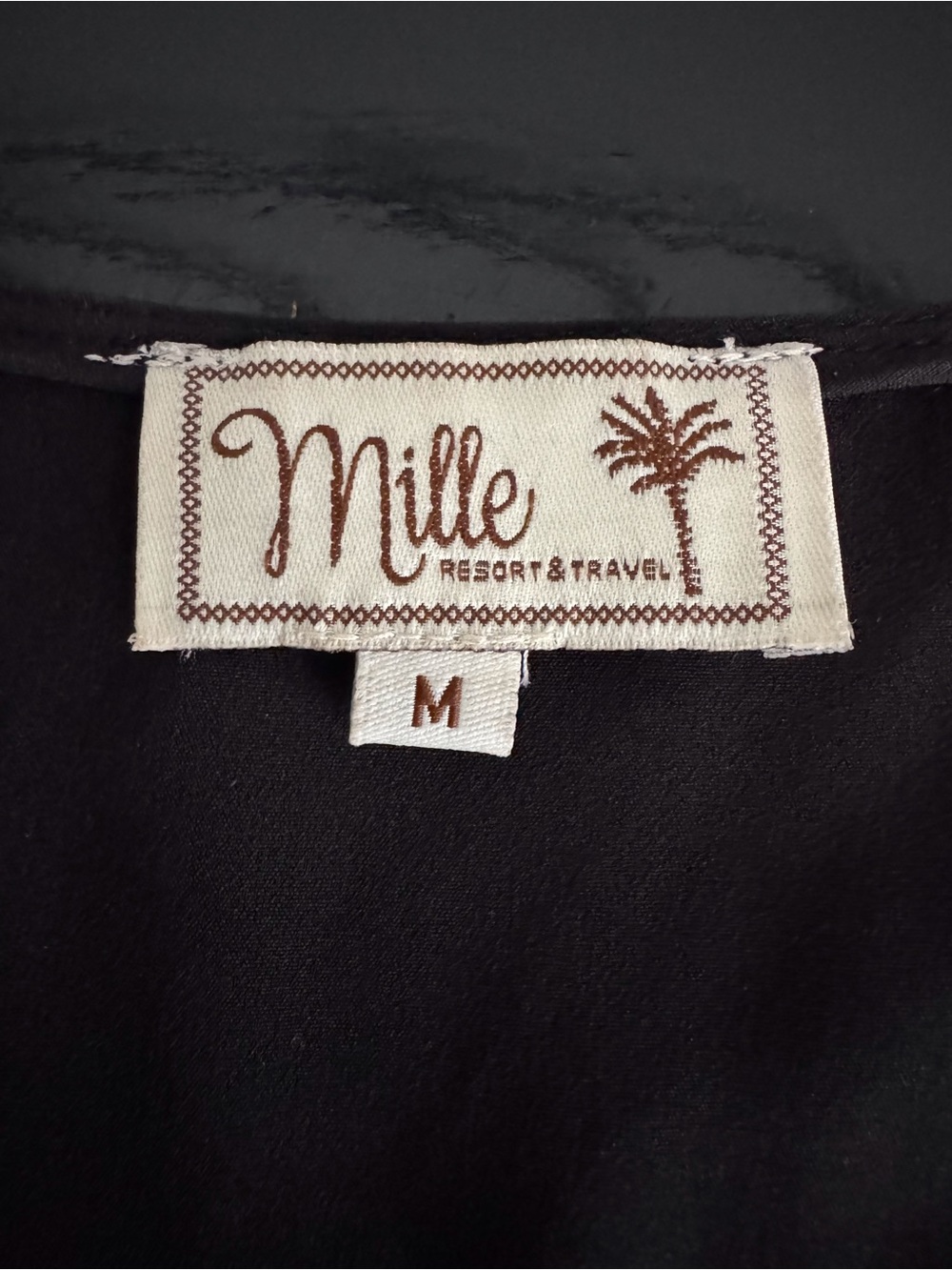 MILLE Caye Maxi Butterfly Sleeve Black Gold Metallic Dress - Picture 12 of 12